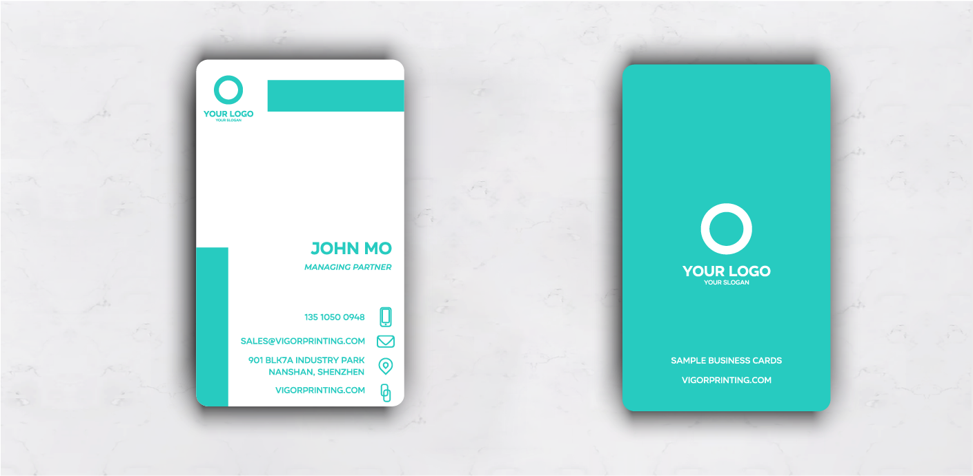 Creatives Plastic business cards